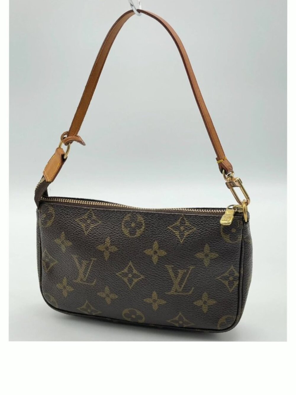 Authentic Louis Vuitton Pochette Accessoires Monogram Shoulder Bag LV Handbag - Picture 4 of 16